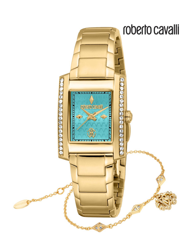 Roberto Cavalli Ladies Watch with Bracelet